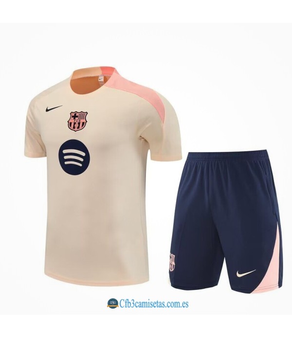 CFB3-Camisetas Kit entrenamiento fc barcelona 2025/26 amarillo claro