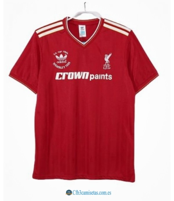 CFB3-Camisetas Liverpool 1a equipación 1986/87