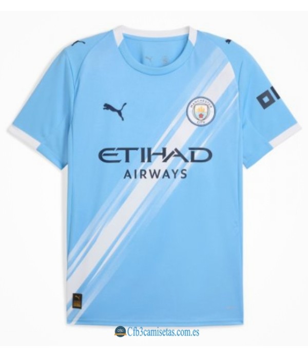 CFB3-Camisetas Manchester city 1a equipación 2025/26