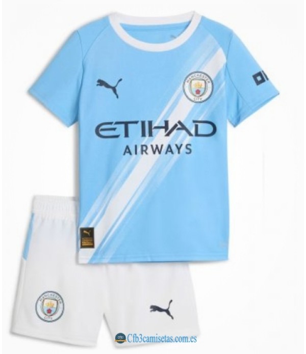 CFB3-Camisetas Manchester city 1a equipación 2025/26 - niÑos