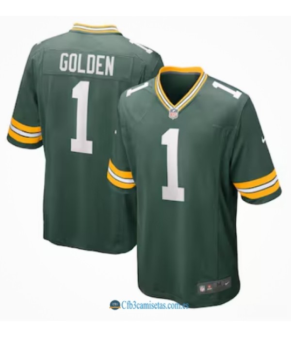CFB3-Camisetas Matthew golden green bay packers