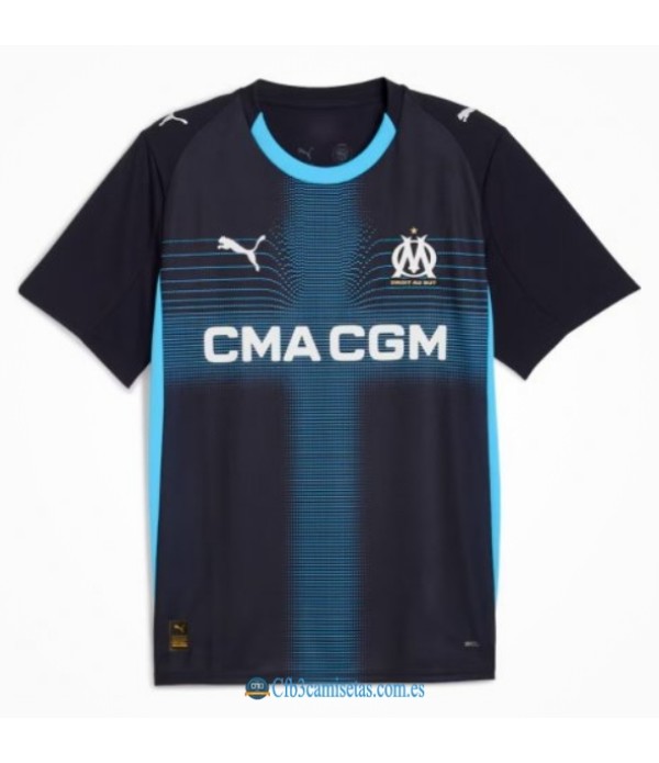 CFB3-Camisetas Olympique marsella 2a equipación 2025/26