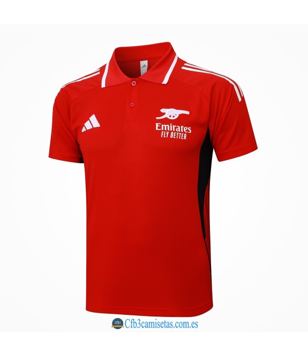 CFB3-Camisetas Polo arsenal 2025/26-rojo