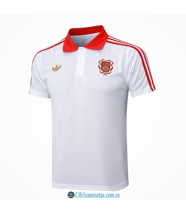 CFB3-Camisetas Polo bayern munich camisetas 125 th 2025/26-white