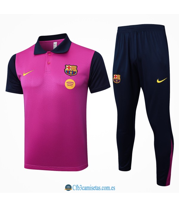 CFB3-Camisetas Polo pantalones fc barcelona 2025/26