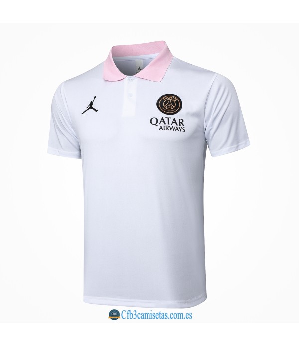 CFB3-Camisetas Polo psg camisetas 2024/25-blanco