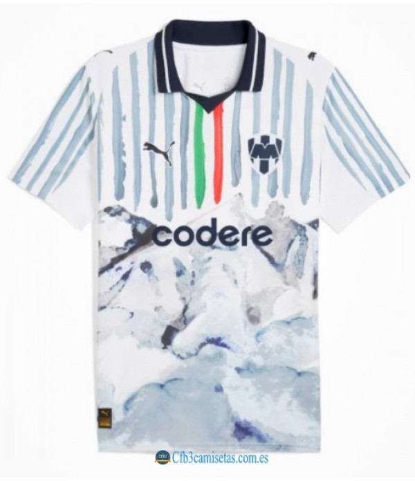 CFB3-Camisetas Rayados monterrey 2a equipación 2025 cwc