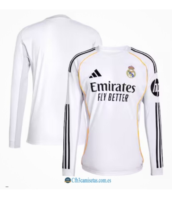 CFB3-Camisetas Real madrid 1a equipación 2025/26 ml