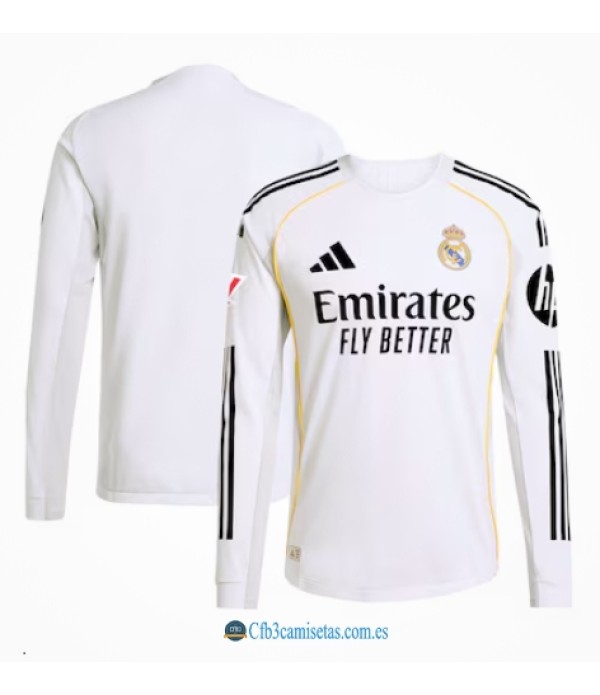 CFB3-Camisetas Real madrid 1a equipación 2025/26 ml-authentic