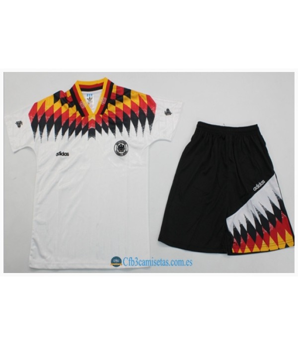 CFB3-Camisetas Alemania 1a equipación 1994 - niÑos