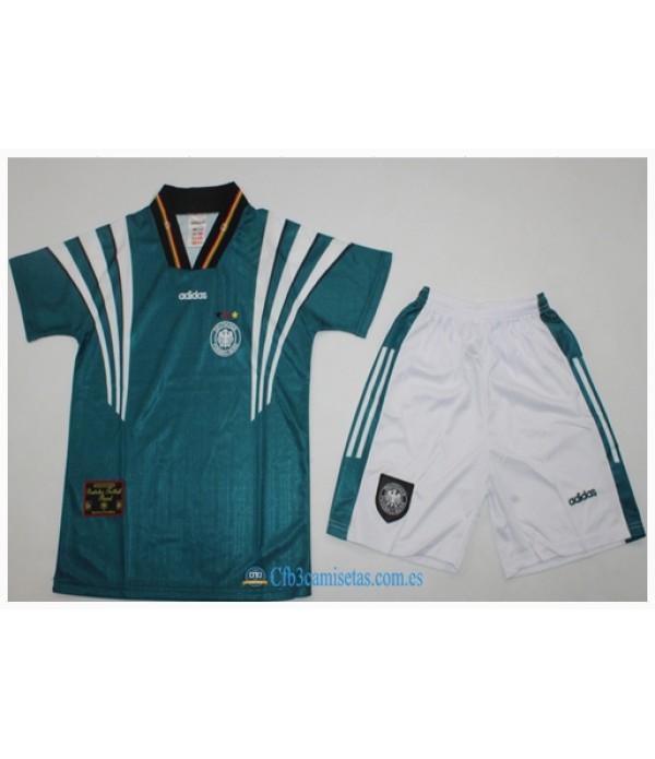 CFB3-Camisetas Alemania 2a equipación 1996 - niÑos