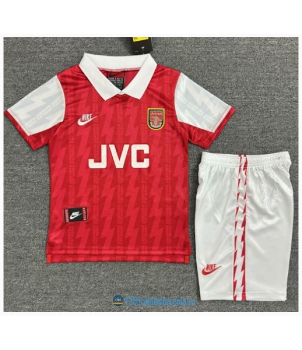 CFB3-Camisetas Arsenal 1a equipación 94/96 - niÑos