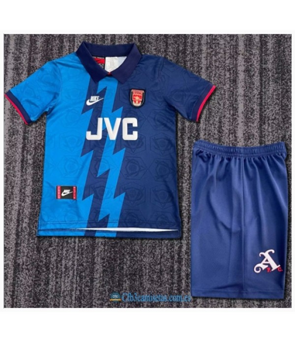 CFB3-Camisetas Arsenal 2a equipación 95/96 - niÑos