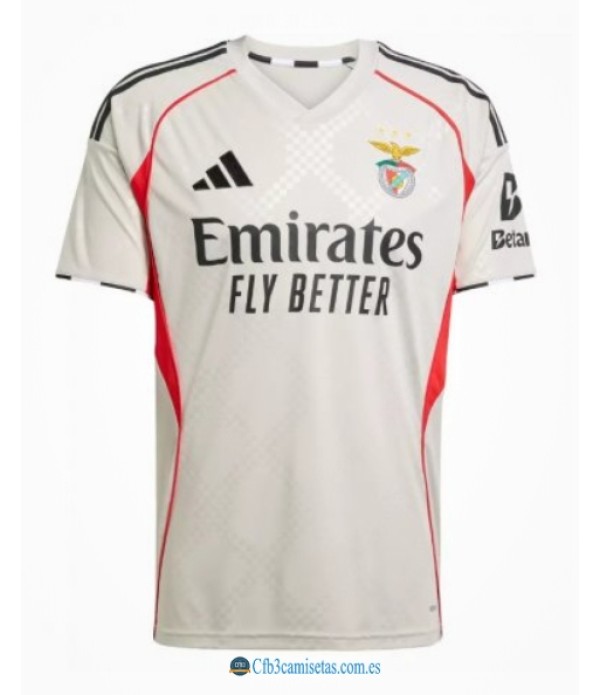 CFB3-Camisetas Benfica 2a equipación 2025/26