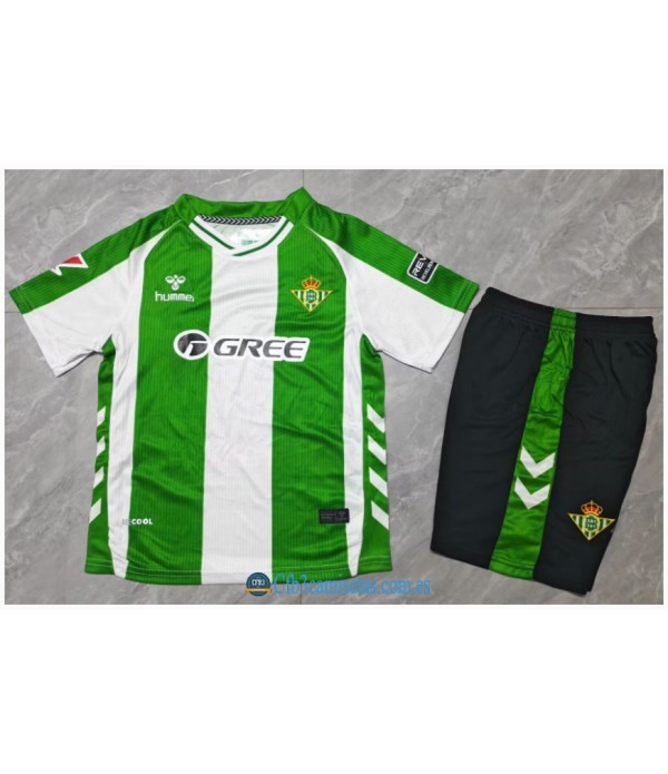 CFB3-Camisetas Betis 1a equipación 2025/26 - niÑos