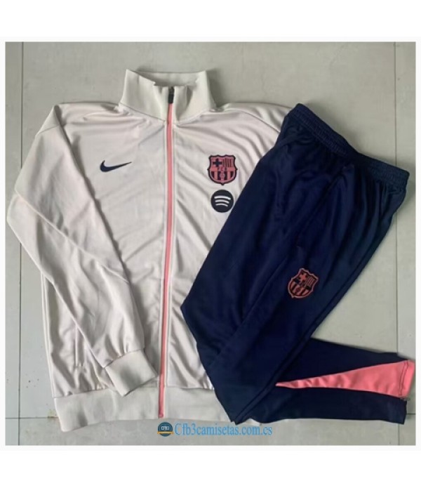 CFB3-Camisetas Chándal fc barcelona 2025/26 -light yellow cremallera larga