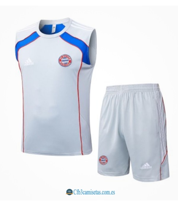 CFB3-Camisetas Chalecobermudas bayern munich 2025/26-retro gray