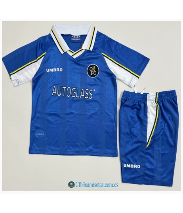 CFB3-Camisetas Chelsea 1a equipación 97/99 - niÑos