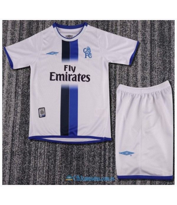 CFB3-Camisetas Chelsea 2a equipación 03/05 - niÑos