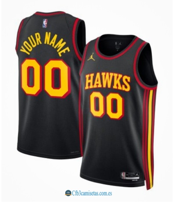 CFB3-Camisetas Custom atlanta hawks - statement