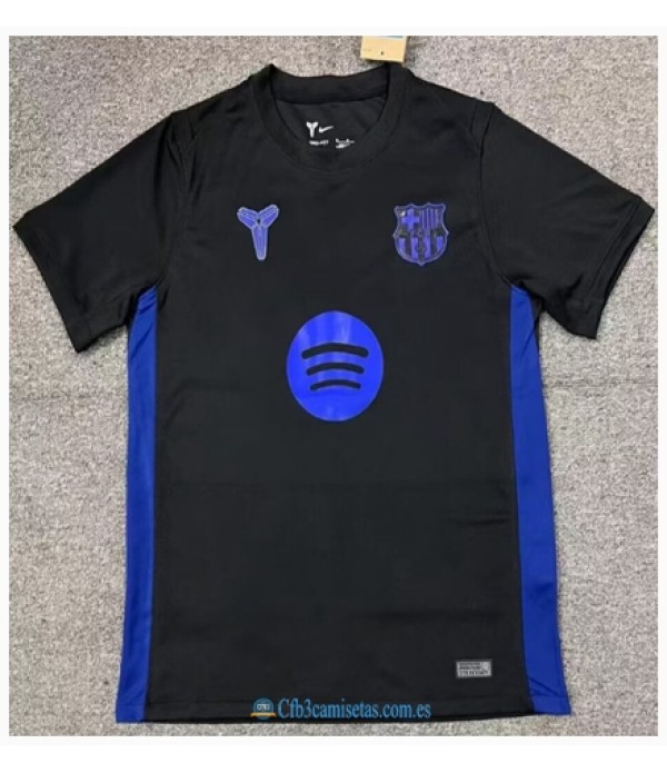 CFB3-Camisetas Fc barcelona camiseta de entrenamiento 2025/26-black with bule