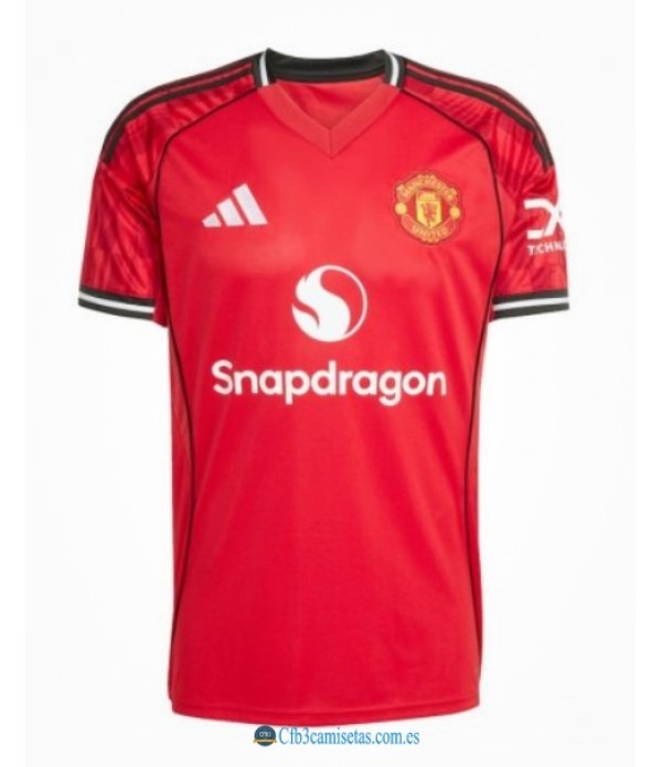 CFB3-Camisetas Manchester united 1a equipación 2025/26