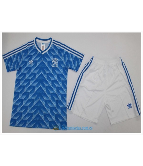 CFB3-Camisetas Netherlands 2a equipación 1988 - niÑos