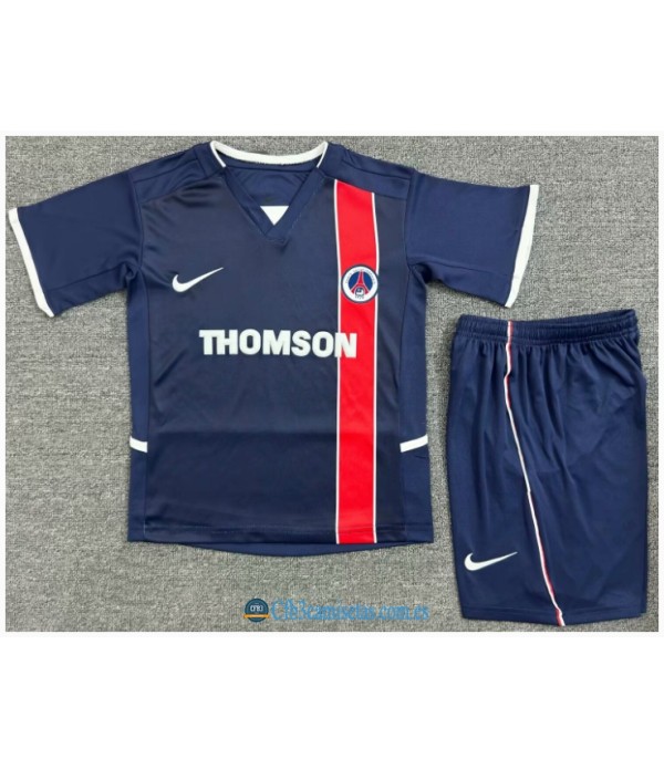 CFB3-Camisetas Psg 1a equipación 02/03 - niÑos