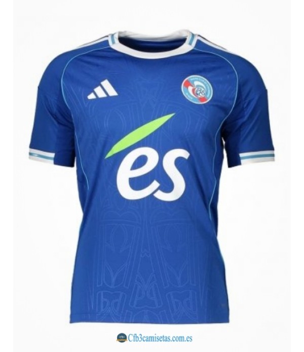 CFB3-Camisetas Rc strasbourg 1a equipación 2025/26
