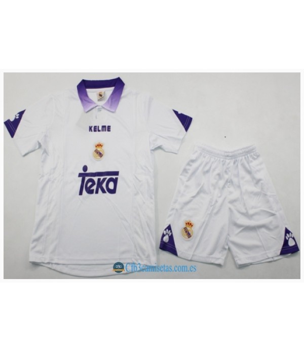CFB3-Camisetas Real madrid 1a equipación 97/98 - niÑos