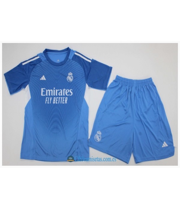 CFB3-Camisetas Real madrid 3a equipación portero 2025/26 - niÑos