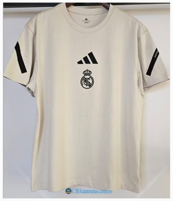 CFB3-Camisetas Real madrid algodón camiseta-light y