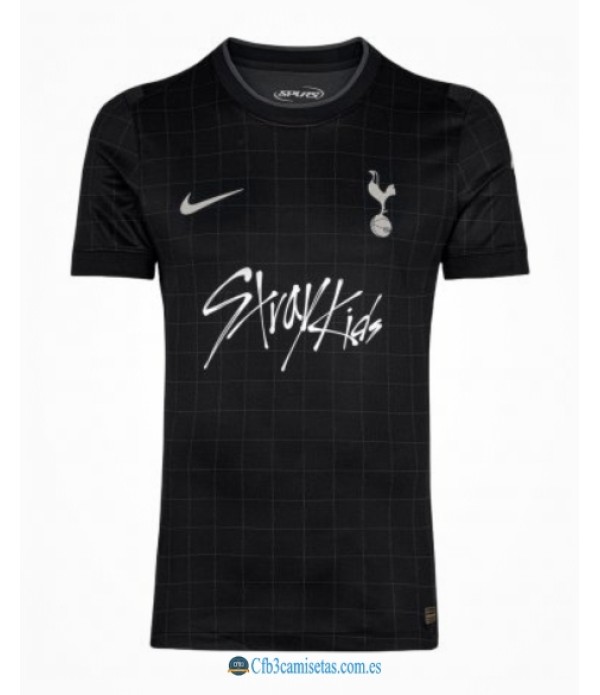 CFB3-Camisetas Tottenham hotspur x stray kids 2a equipación 2025/26