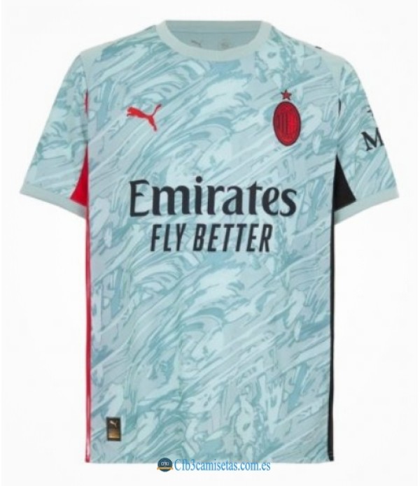 CFB3-Camisetas Ac milan 1a equipación portero 2025/26