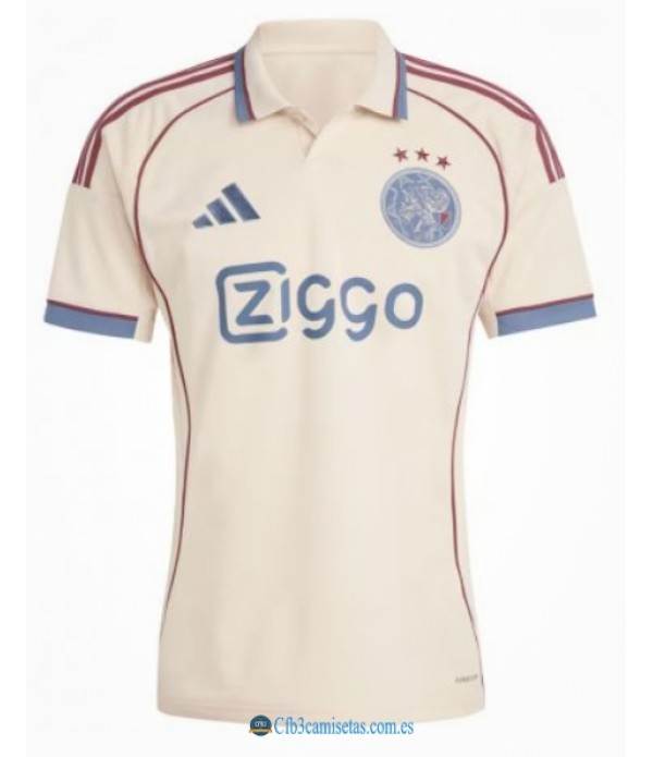 CFB3-Camisetas Ajax 3a equipación 2025/26