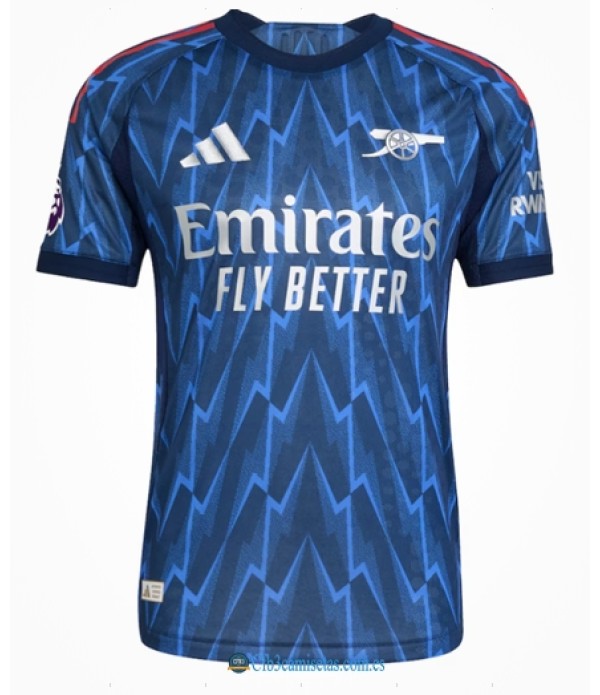 CFB3-Camisetas Arsenal 2a equipación 2025/26 - authentic