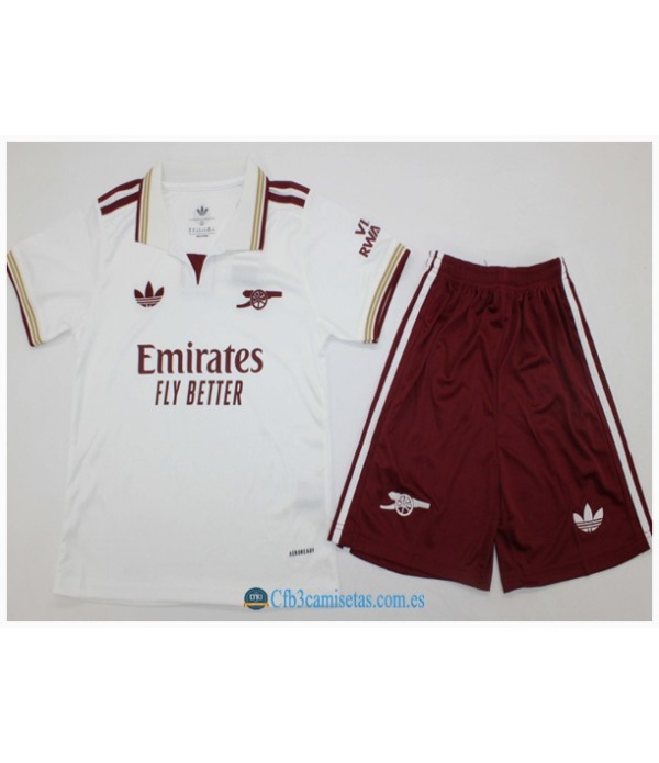 CFB3-Camisetas Arsenal 3a equipación 2025/26 - niÑos
