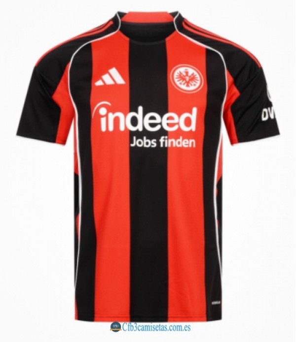 CFB3-Camisetas Eintracht frankfurt 1a equipación 2025/26