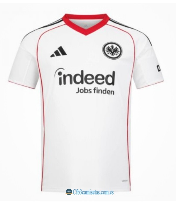 CFB3-Camisetas Eintracht frankfurt 2a equipación 2025/26