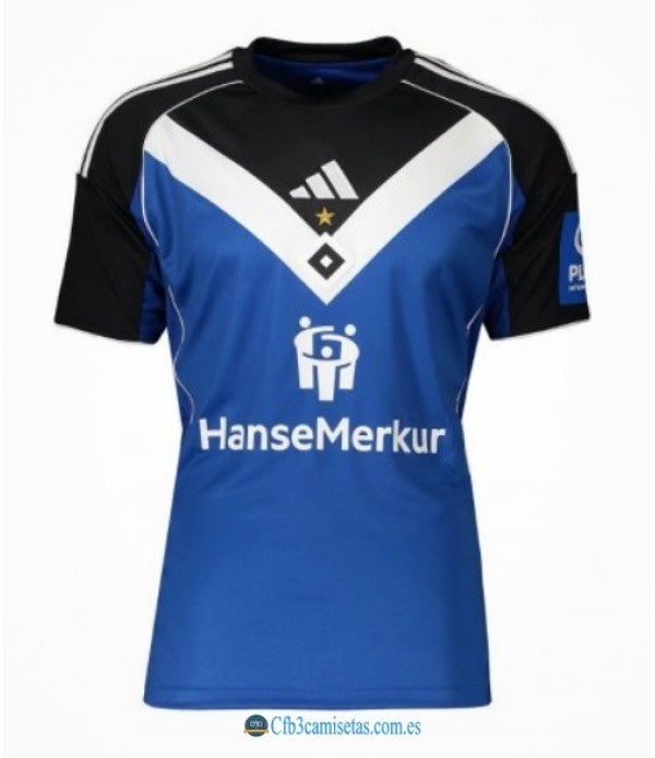 CFB3-Camisetas Hamburgo sv 2a equipación 2025/26
