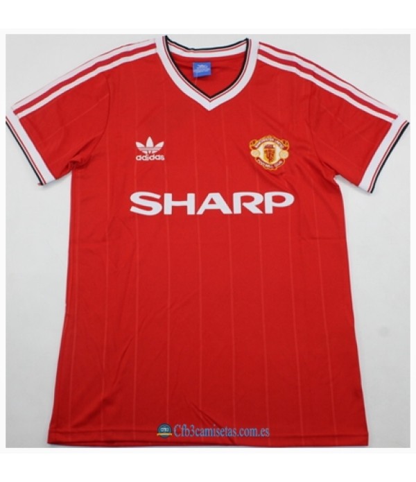 CFB3-Camisetas Manchester united 1a equipación 1986/88