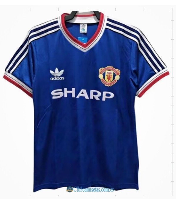 CFB3-Camisetas Manchester united 2a equipación 1986/88