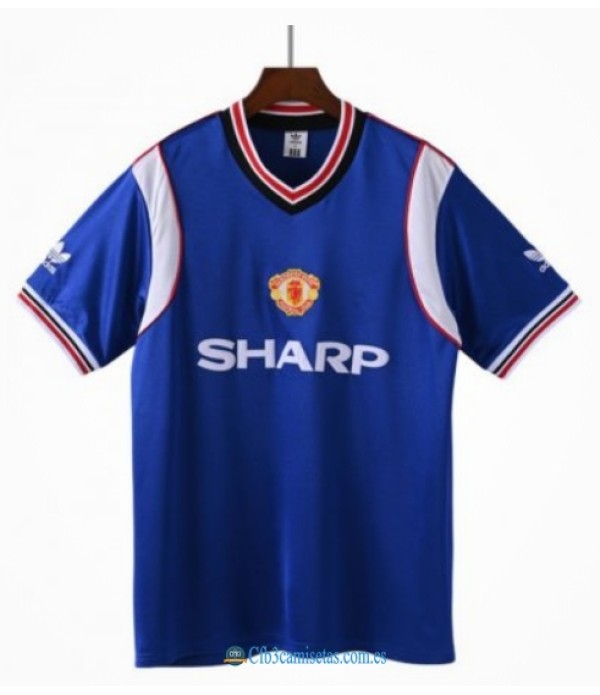 CFB3-Camisetas Manchester united 3a equipación 1984-86