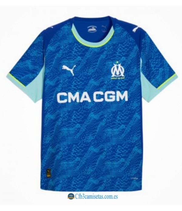 CFB3-Camisetas Olympique marsella 3a equipación 2025/26 - authentic