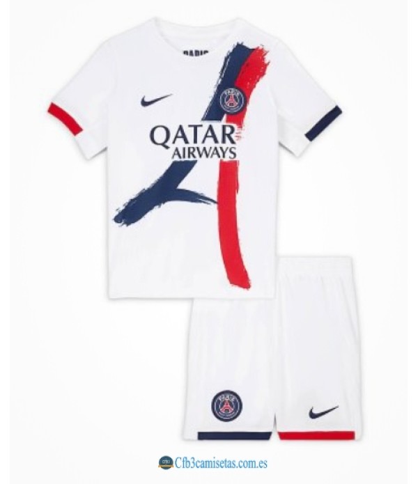 CFB3-Camisetas Psg 2a equipación 2025/26 - niÑos