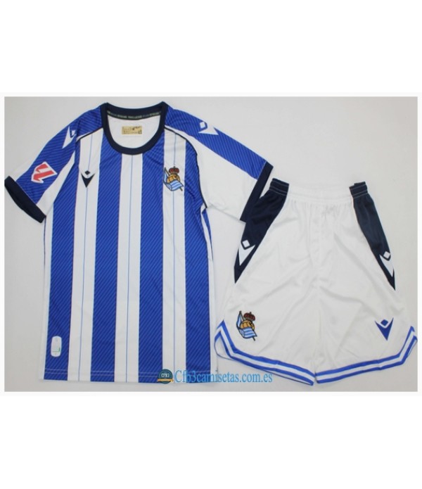 CFB3-Camisetas Real sociedad 1a equipación 2025/26 - niÑos