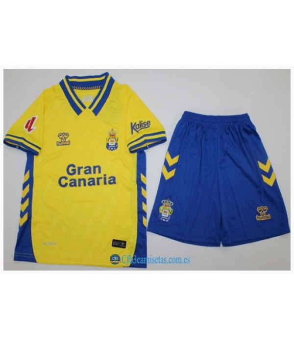 CFB3-Camisetas Ud las palmas 1a equipación 2025/26 - niÑos