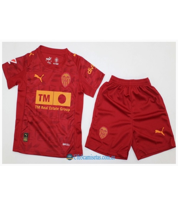 CFB3-Camisetas Valencia 2a equipación 2025/26 - niÑos