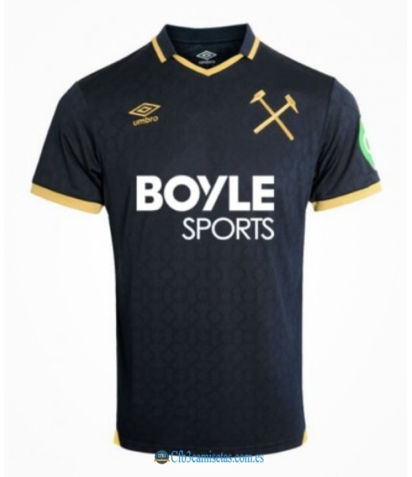 CFB3-Camisetas West ham united 3a equipación 2025/26