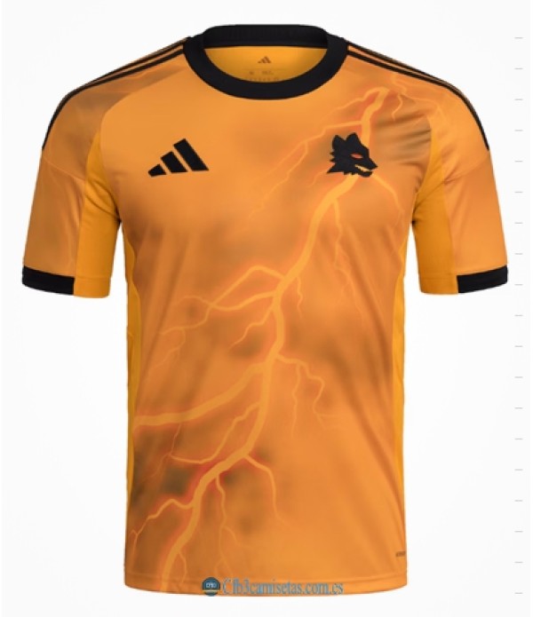 CFB3-Camisetas As roma 2a equipación 2025/26